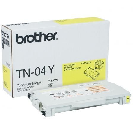 TONER BROTHER TN-04 6600 PAGINAS AMARILLO