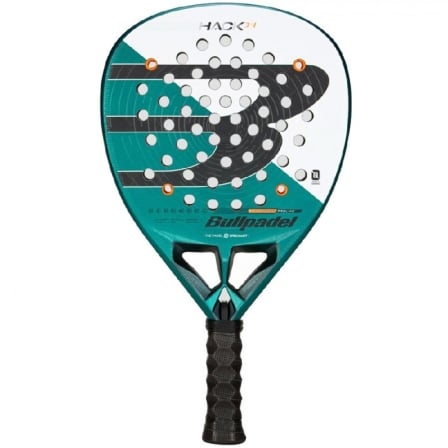 PALA DE PADEL BULLPADEL HACK 04 2025 (PAQUITO NAVARRO)/ VERDE Y BLANCA