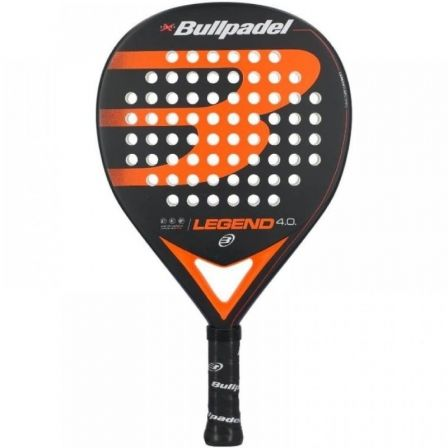 PALA DE PADEL BULLPADEL LEGEND 4.0 2022/ NARANJA Y NEGRA