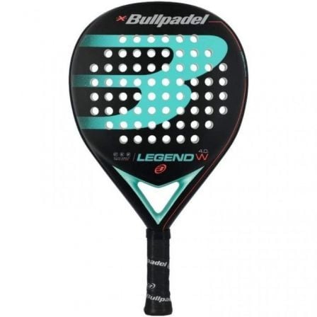 PALA DE PADEL BULLPADEL LEGEND WOMAN 4.0/ AZUL Y NEGRA