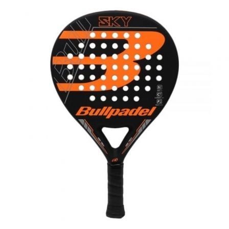 PALA DE PADEL BULLPADEL SKY/ NEGRA Y NARANJA