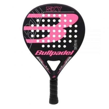 PALA DE PADEL BULLPADEL SKY/ NEGRA Y ROSA