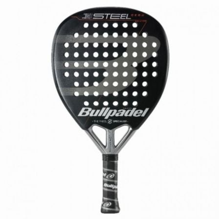 PALA DE PADEL BULLPADEL STEEL X SERIES/ NEGRA