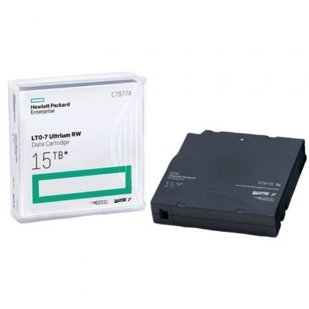 CARTUCHO DE DATOS HPE C7977A LTO-7 ULTRIUM RW DE 15 TB