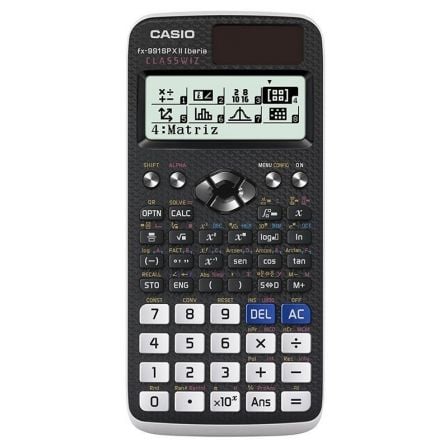 CALCULADORA CIENTIFICA CASIO CLASSWIZ FX-991SPXII IBERIA/ BLANCA Y NEGRA