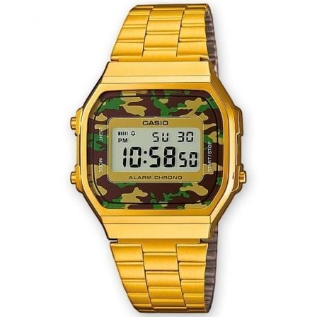 RELOJ DIGITAL CASIO VINTAGE ICONIC A168WEGC-3EF/ 38MM/ ORO