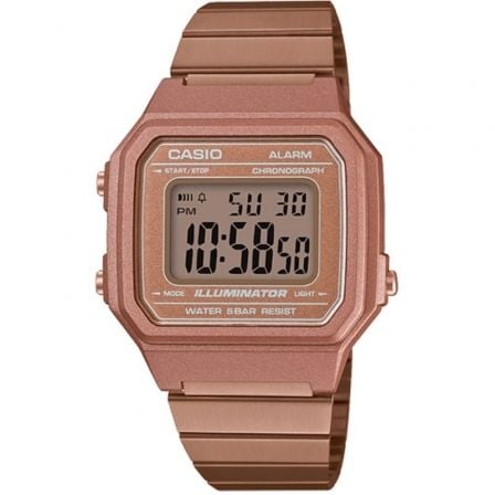 RELOJ DIGITAL CASIO VINTAGE EDGY B650WC-5AEF/ 43MM/ ROSA