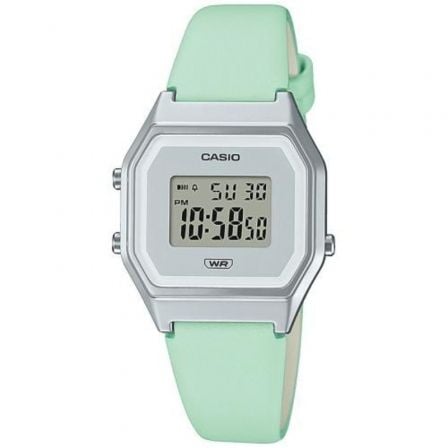 RELOJ DIGITAL CASIO VINTAGE ICONIC LA680WEL-3EF/ 33MM/ VERDE