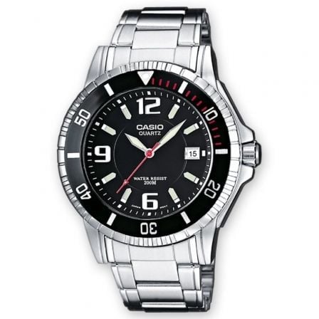 RELOJ ANALOGICO CASIO COLLECTION MEN MTD-1053D-1AVES/ 48MM/ NEGRO Y PLATA | Relojes digitales