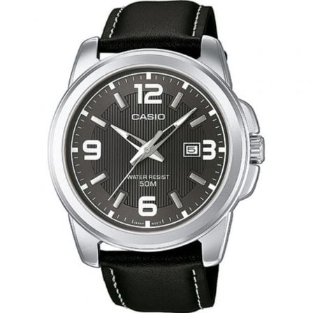 RELOJ ANALOGICO CASIO COLLECTION MEN MTP-1314PL-8AVEF/ 50MM/ NEGRO Y PLATA