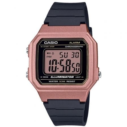 RELOJ DIGITAL CASIO COLLECTION MEN W-217HM-5AVEF/ 43MM/ MARRON