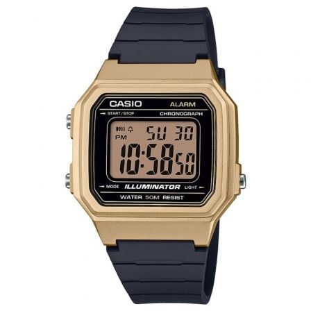 RELOJ DIGITAL CASIO COLLECTION MEN W-217HM-9AVEF/ 43MM/ DORADO