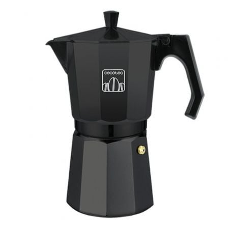 CAFETERA ITALIANA CECOTEC MIMOKA 1200/ 12 TAZAS/ NEGRO