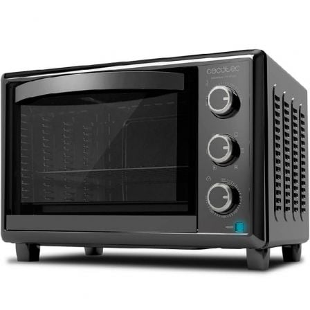 HORNO DE SOBREMESA CECOTEC BAKE AND TOAST 570 4PIZZA/ 1500W/ CAPACIDAD 26L/ NEGRO