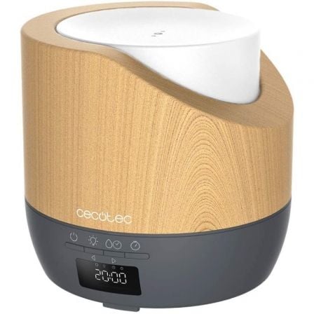 HUMIDIFICADOR CECOTEC PURE AROMA 500 SMART GREY WOODY/ CAPACIDAD 500ML