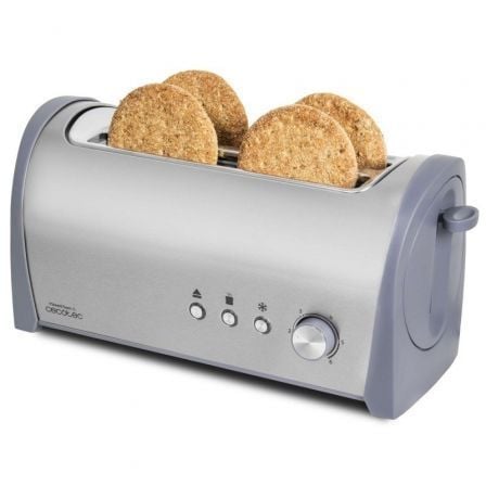 TOSTADOR CECOTEC STEEL AND TOAST 2L/ 1400W/ GRIS