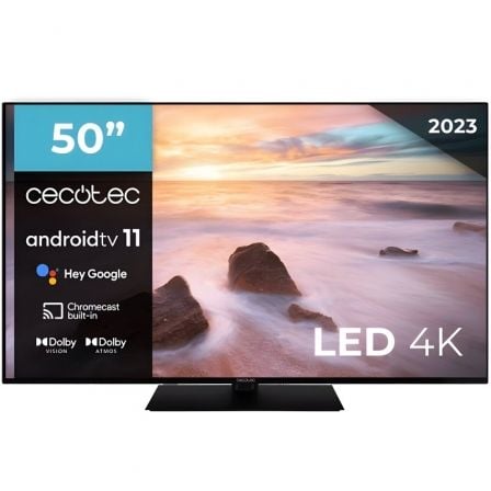 TELEVISOR CECOTEC A2Z SERIES ALU20050Z 50"/ ULTRA HD 4K/ SMART TV/ WIFI