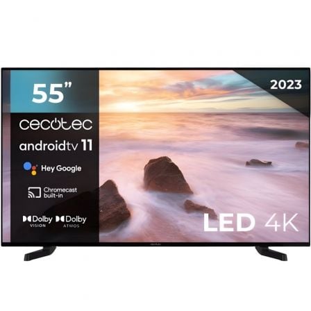 TELEVISOR CECOTEC A2 SERIES ALU20055 55"/ ULTRA HD 4K/ SMART TV/ WIFI