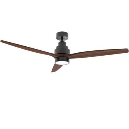 VENTILADOR DE TECHO CECOTEC ENERGYSILENCE AERO 5300 BLACK&WOOD/ 30W/ 3 ASPAS 132CM/ 6 VELOCIDADES