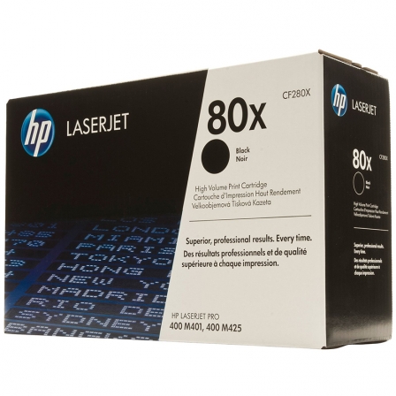 TONER ORIGINAL HP N80X XL ALTA CAPACIDAD/ NEGRO