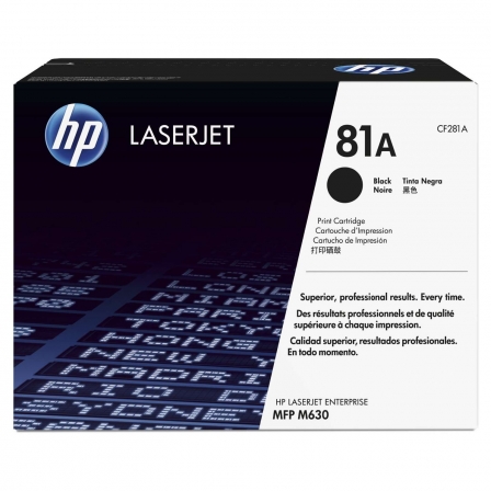 TONER ORIGINAL HP N81A/ NEGRO