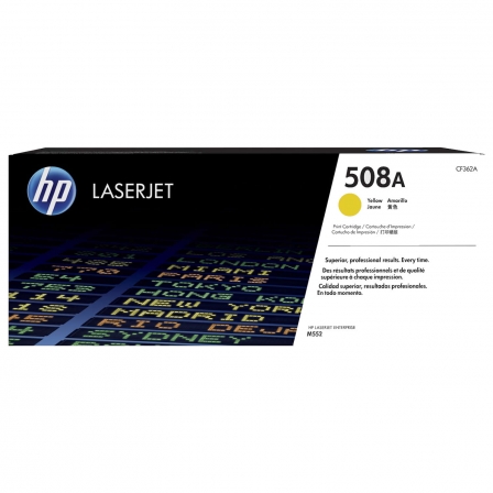 TONER ORIGINAL HP N508A/ AMARILLO