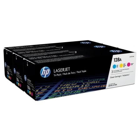 TONER ORIGINAL HP N128A MULTIPACK/ CIAN/ MAGENTA/ AMARILLO