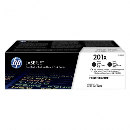 TONER ORIGINAL HP N201X XL ALTA CAPACIDAD MULTIPACK/ 2X NEGRO