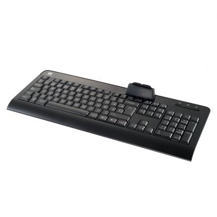 TECLADO CON LECTOR DE TARJETAS INTELIGENTES CONCEPTRONIC CKBESMARTID - COMPATIBLE CON DNIE 3.0 - CON TECLADO NUMERICO - USB