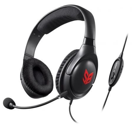 AURICULARES CON MICROFONO GAMING CREATIVE SOUND BLASTER BLAZE - ENTRADA 3.5MM - DESMONTABLE - MANDO