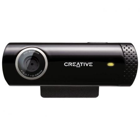 WEBCAM CREATIVE LIVE! CAM CHAT HD - SENSOR HD 1MPX 1280X720 - ENFOQUE FIJO - MIC. INTEGRADO CON CANC. RUIDO - GIRATORIA - BOTON