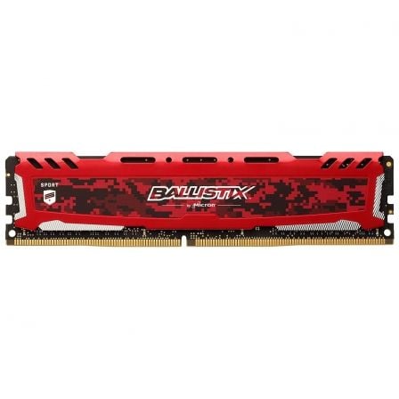 MEMORIA CRUCIAL BALLISTIX SPORT BLS4G4D240FSE 4GB - DDR4-2400 - 288 PIN - CL16 - 1.2V