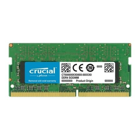 MEMORIA CRUCIAL CT8G4SFS824A - 8GB DDR4-2400 - 1.2V- SODIMM