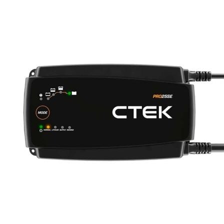 CARGADOR DE BATERIAS CTEK PRO25SE 25 A Y CON FUENTE DE ALIMENTACION | Cargadores de bateras