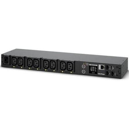 UNIDAD DE DISTRIBUCION PARA ALIMENTACION CYBERPOWER PDU41004/ 16A/ 8X IEC C13/ FORMATO RACK 1U