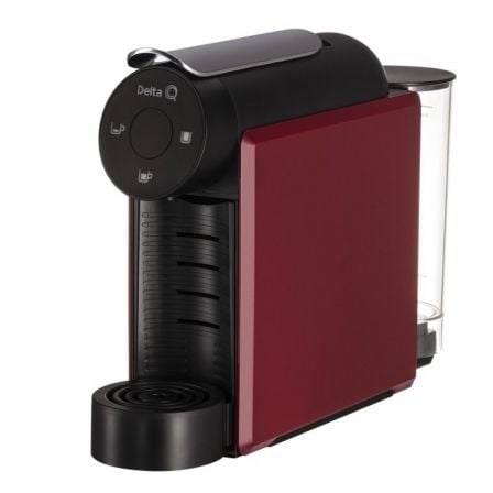 CAFETERA DE CAPSULAS DELTA MINI QOOL/ ROJA