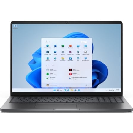 PORTATIL DELL 16 DC16250 INTEL CORE ULTRA 5-225U/ 16GB/ 512GB SSD/ 16"/ WIN11 PRO