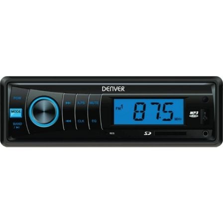 AUTORRADIO DENVER CAU-440 - SALIDA MAXIMA 2*7W - USB - SD - MP3 - ENTRADA AUXILIAR - FUNCION ECUALIZACION REPRODUCCION MP3