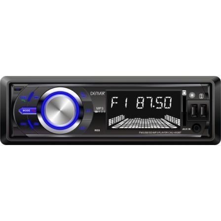 AUTORRADIO DENVER CAU-450BT- 4*25W - BT - RDS FM - MP3 - USB - SD - FUNCION LLAMADA MANOS LIBRES - ECUALIZADOR 4 VIAS