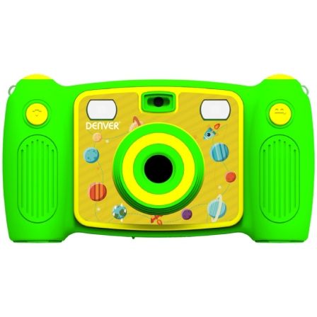 CAMARA DIGITAL PARA NINOS DENVER KCA-1320 GREEN - PANTALLA TFT 2"/5.08 CM - PANTALLA LCD TRASERA - 1920*1080P/30FPS - MICROSD -