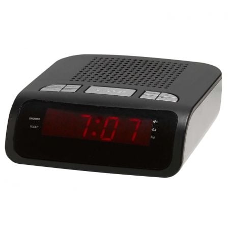 DESPERTADOR DENVER CR-419MK2 - DISPLAY LED - RADIO FM - ALARMA DUAL (RADIO/ZUMBIDO)