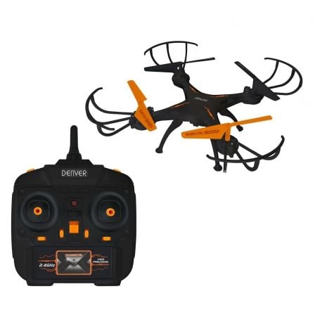 DRON DENVER DCH-261 - 4 CANALES / 6 EJES - FUNCION GYRO -CAMARA 0.3MPX - VIDEO 480P@30FPS - BATERIA 380MAH - MANDO CONTROL 2.4GH