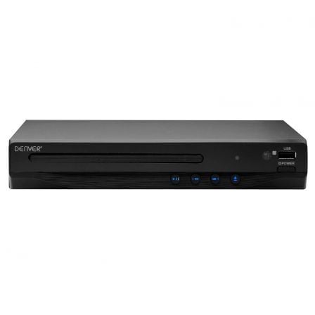 REPRODUCTOR DVD DENVER DVU-7782MK2 - COMPATIBLE PAL/NTSC - FUNCION MULTI ANGULO - USB / SCART / COAXIAL / S-VIDEO - REPRODUCE AV