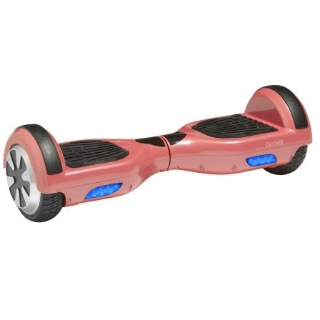 MONOPATIN ELECTRICO HOVERBOARD DENVER DBO-6501 PINK MK2 - LLANTAS 6.5"/16.5CM - 2 MOTORES 350W - DOBLE ESTABILIDAD - 15KM/H - BA | Hoverboard