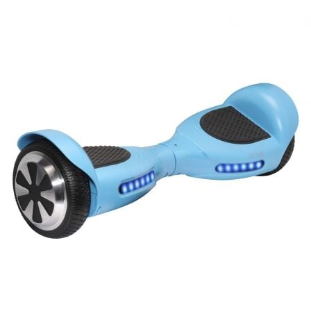 MONOPATIN ELECTRICO HOVERBOARD DENVER DBO-6530 BLUE - LLANTAS 6.5"/16.5CM - 2 MOTORES 250W - DOBLE ESTABILIDAD - 15KM/H - BAT 20 | Hoverboard