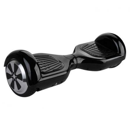 MONOPATIN ELECTRICO HOVERBOARD DENVER DBO-6550 BLACK - LLANTAS 16.5CM - 2 MOTORES 350W C/U - DOBLE ESTABILIDAD - 15KM/H - BAT 44