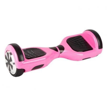 MONOPATIN ELECTRICO HOVERBOARD DENVER DBO-6550 PINK MK2 - LLANTAS 6.5"/16.5CM - 2 MOTORES 350W C/U - DOBLE ESTABILIDAD - 15KM/H