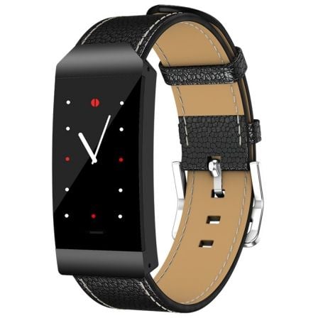 PULSERA CUANTIFICADORA DENVER BFH-250BLACK - BT - PANTALLA 2.4CM COLOR - FRECUENCIA CARDIACA - NOTIFICACIONES - BAT 90MAH - IP68