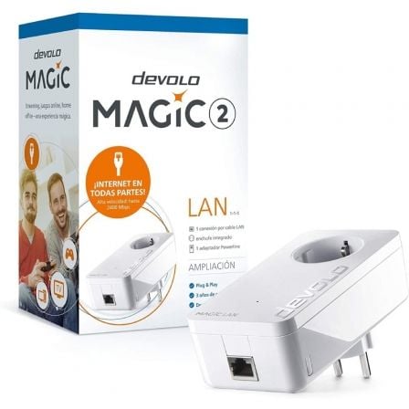 ADAPTADOR POWERLINE DEVOLO MAGIC 2 2400MBS