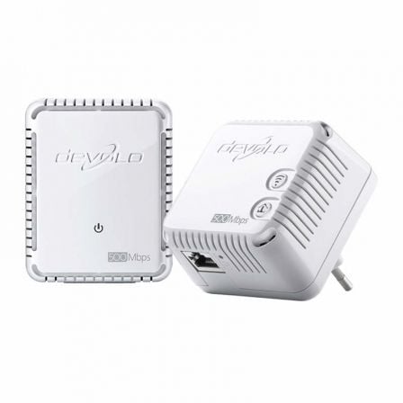 KIT PLC/POWERLINE DEVOLO DLAN 500 WIFI - 1*DLAN 500 WIFI + 1*DLAN 550 DUO - 500MBPS POR CABLE CORRIENTE - 300MBPS POR WIFI